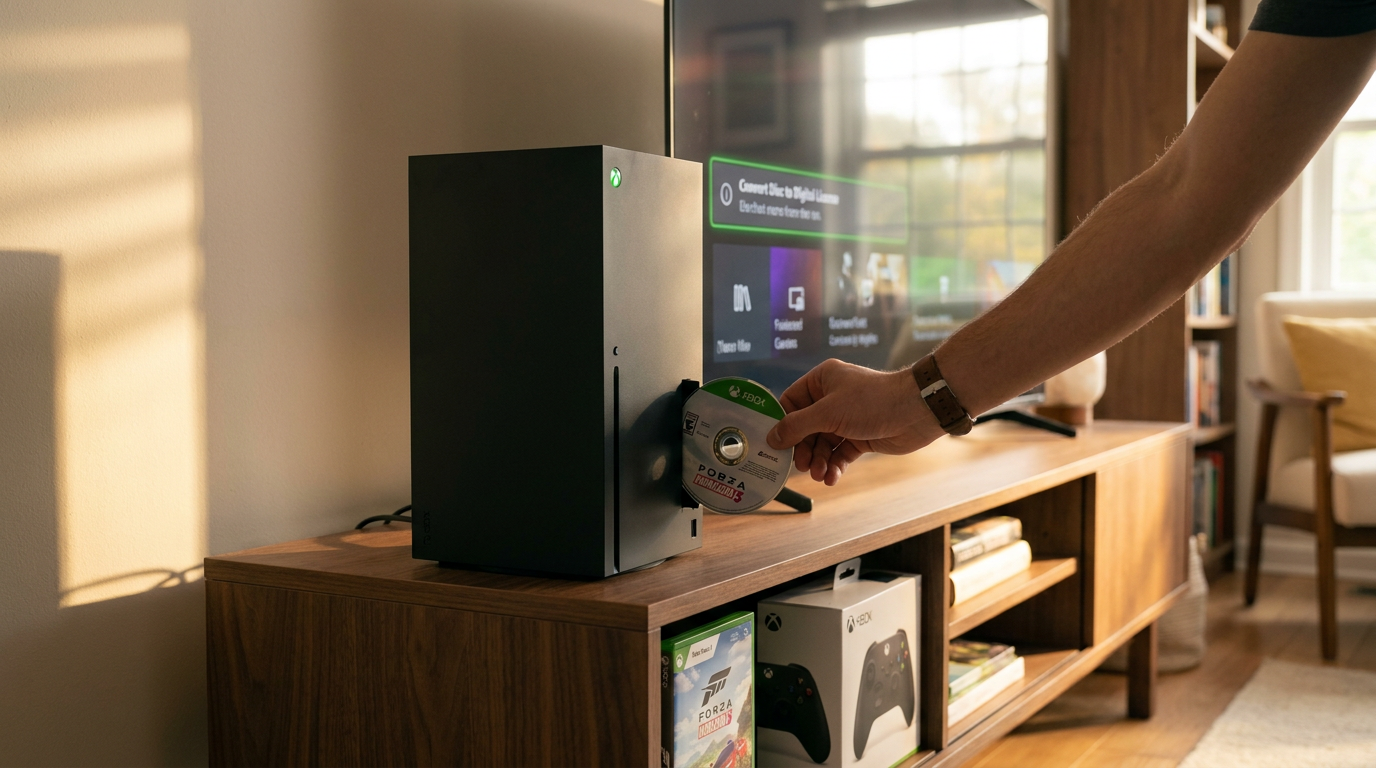 Microsoft'tan Radikal Dönüşüm: Xbox Fiziksel Oyun Disklerini Dijital Lisansa Taşıyor