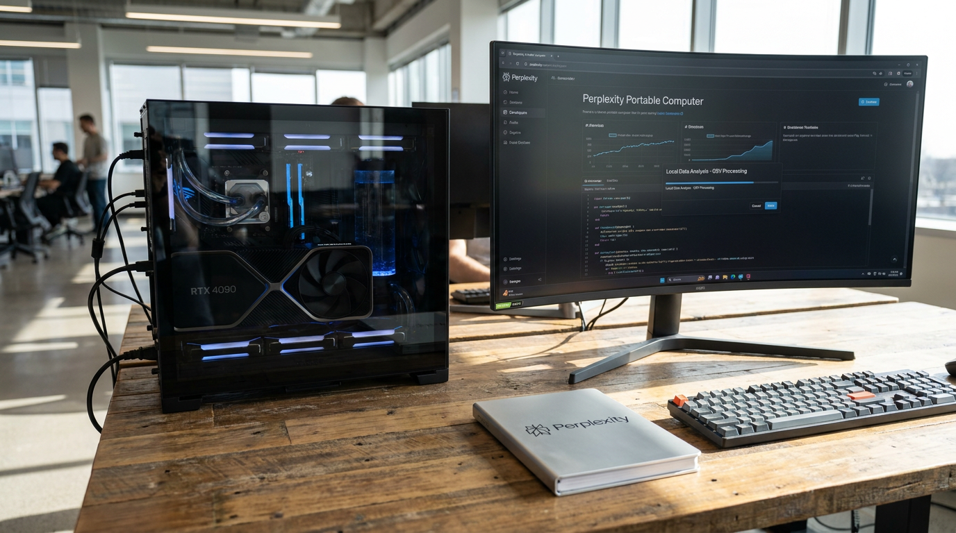 Perplexity ve Nvidia’dan Yerel Yapay Zeka Ajanı: Portable Computer Tanıtıldı