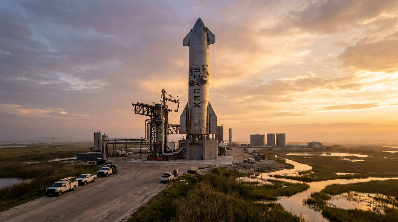 SpaceX'ten Uzay Devrimi İçin 100 Milyar Dolarlık Dev Hamle: İkinci Starbase Louisiana'ya Kuruluyor
