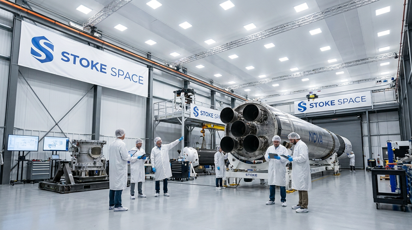 Uzay Yarışında Dev Yatırım: Stoke Space 1 Milyar Dolarlık Seri E Turunu Tamamladı